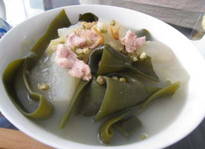 海带冬瓜瘦肉汤的做法及功效_东方保健品网