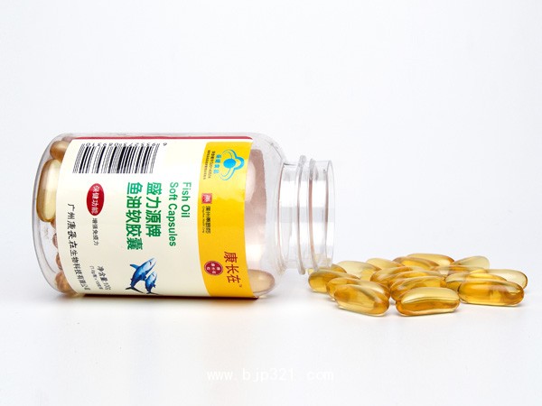 康长在盛力源牌鱼油软胶囊 100粒