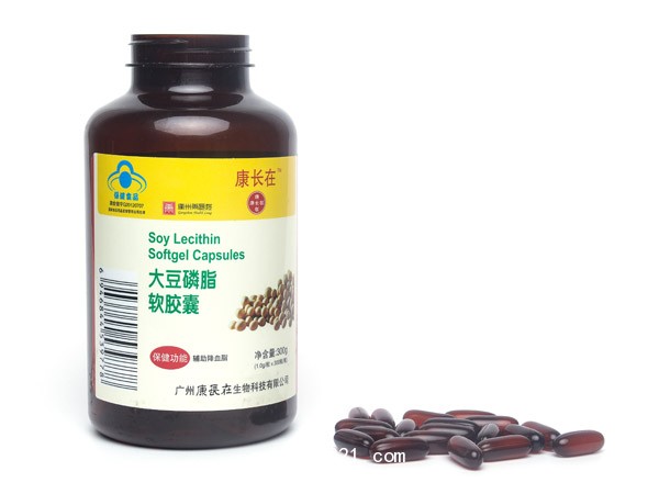 康长在大豆磷脂软胶囊 300粒