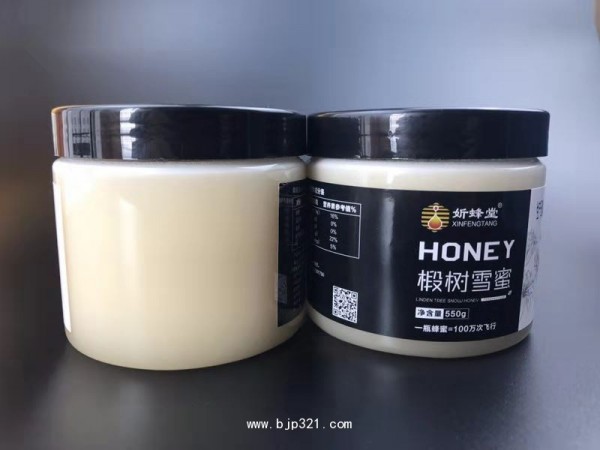 妡蜂堂结晶椴树雪蜜土蜂蜜550g
