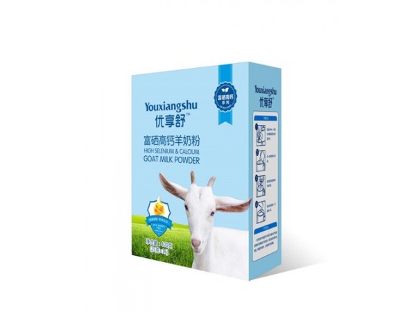 伊犁雪莲乳业优享舒配方羊奶粉厂家贴牌