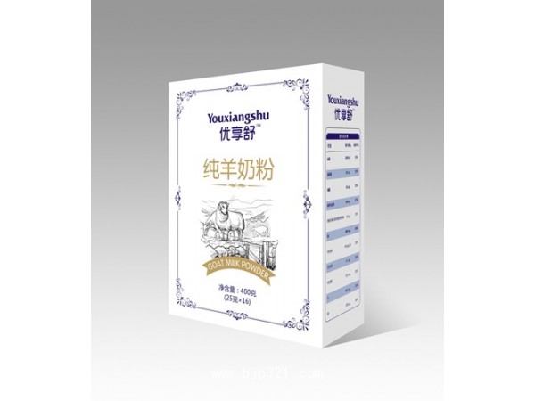伊犁雪莲乳业优享舒配方羊奶粉厂家贴牌