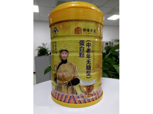 德源天玺.蛋白粉中老年无糖型.蓝帽