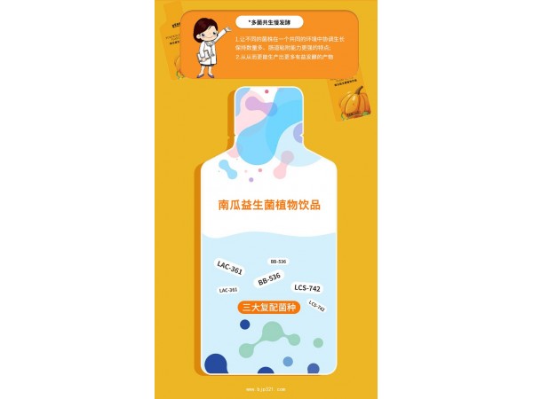 南瓜益生菌植物饮品定制代加工