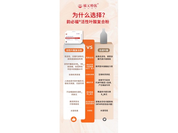 韵必福活性叶酸复合粉